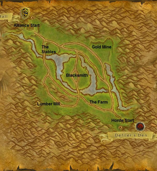 Arathi Basin Map